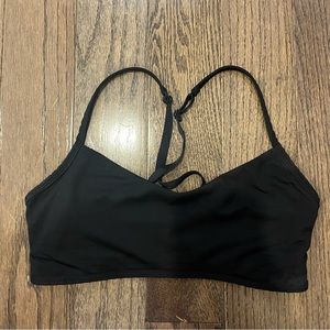 Black lululemon sports bra